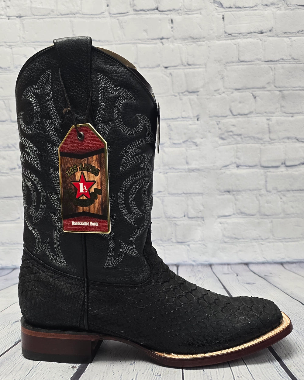 Los Altos Boots Python Boots