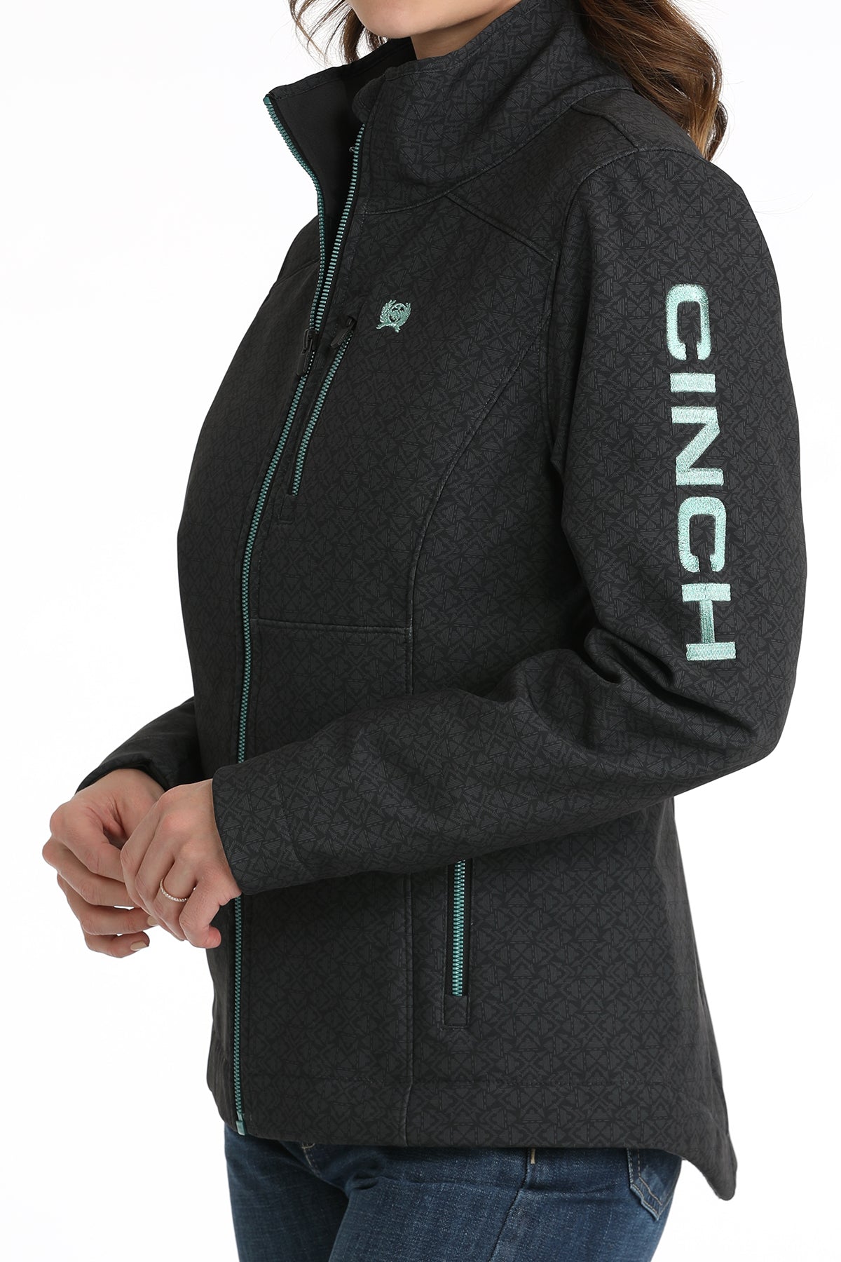 CINCH Women's Concealed Carry Bonded Jacket Black