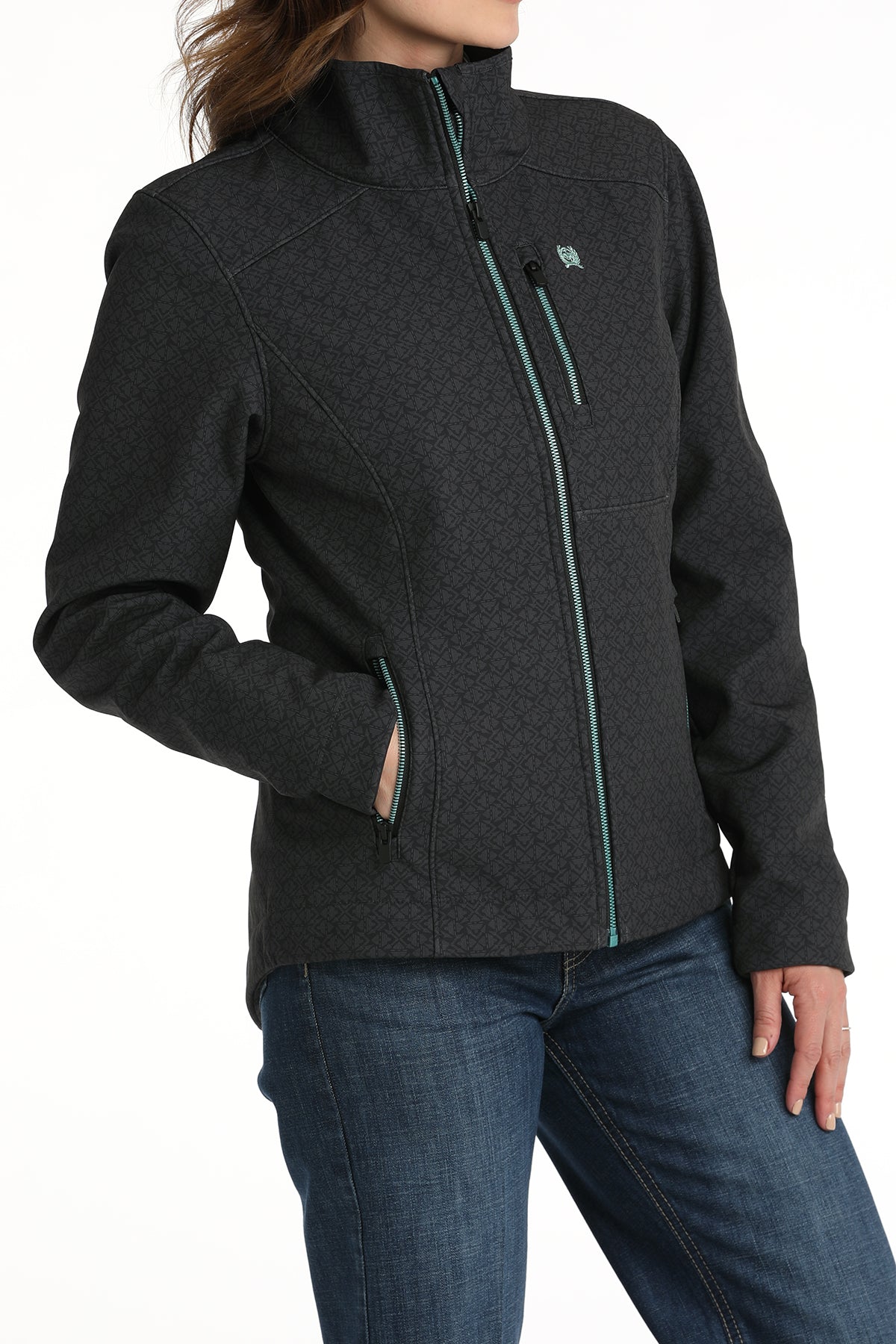 CINCH Women's Concealed Carry Bonded Jacket Black