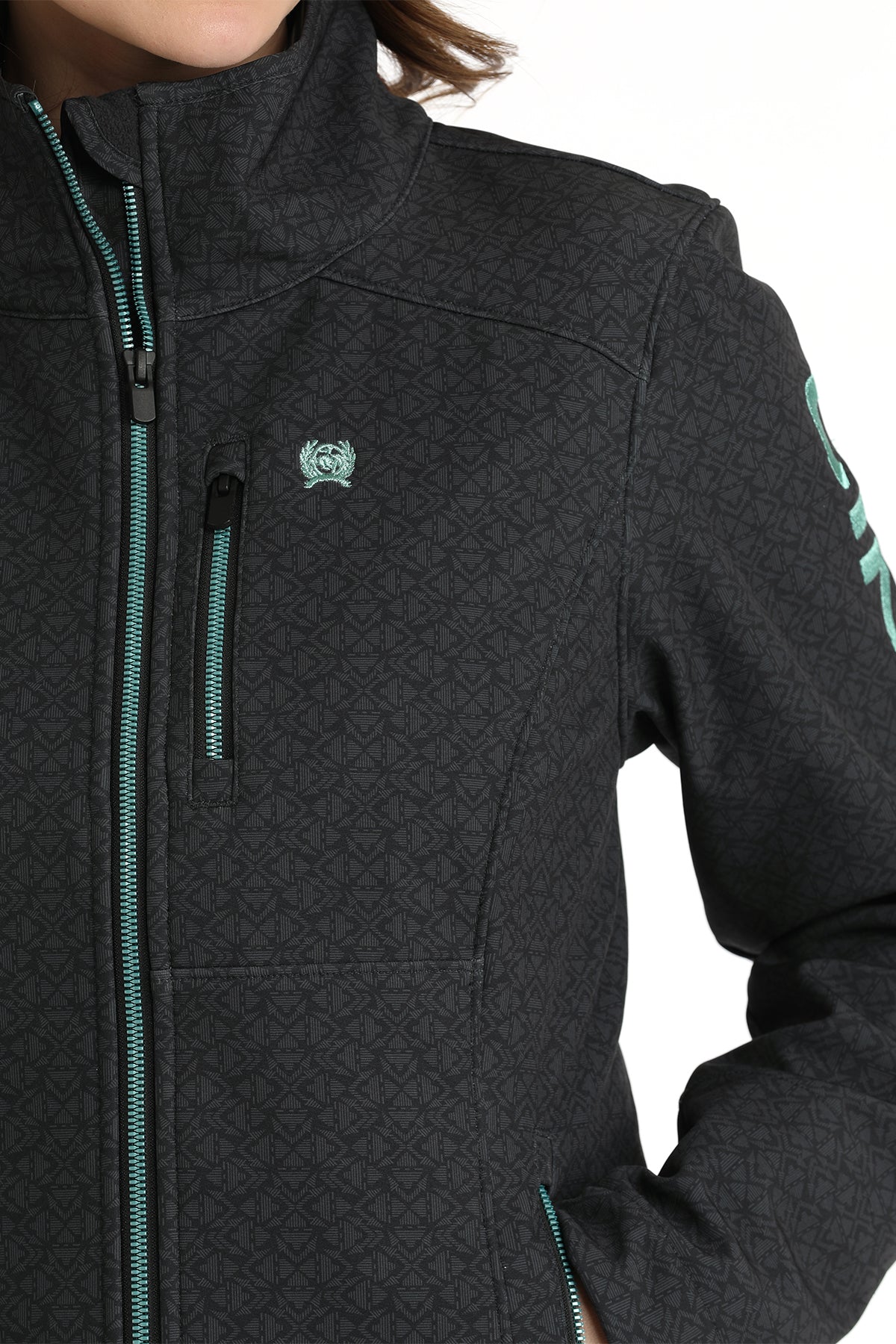 CINCH Women's Concealed Carry Bonded Jacket Black