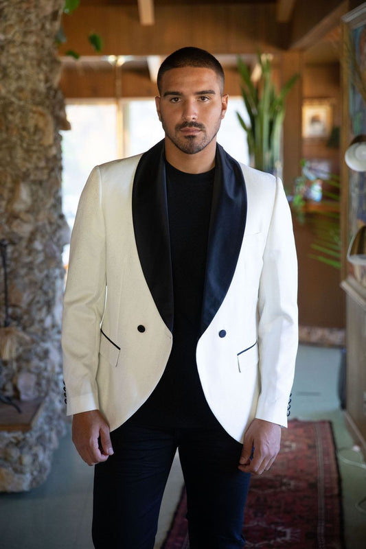 Platini Black and White Tux