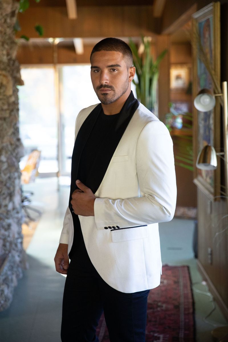 Platini Black and White Tux