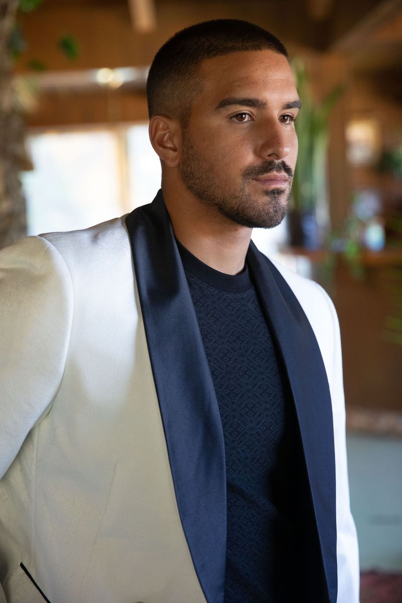 Platini Black and White Tux