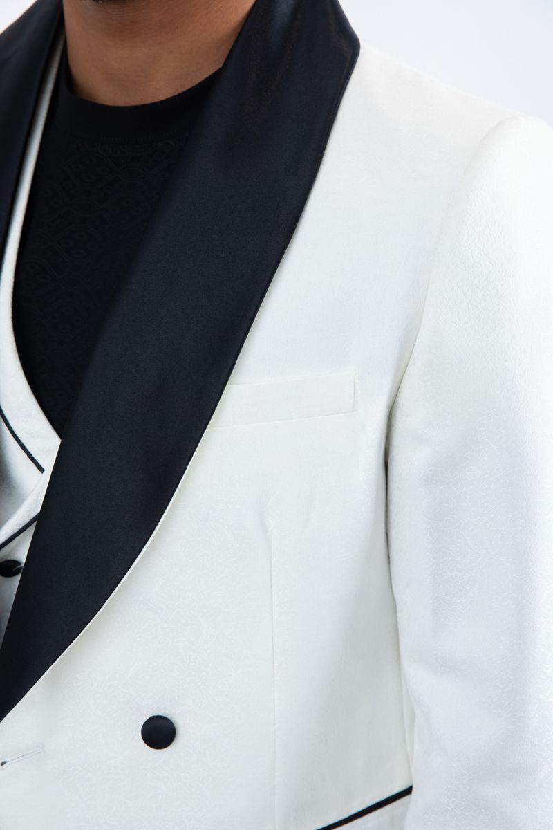 Platini Black and White Tux