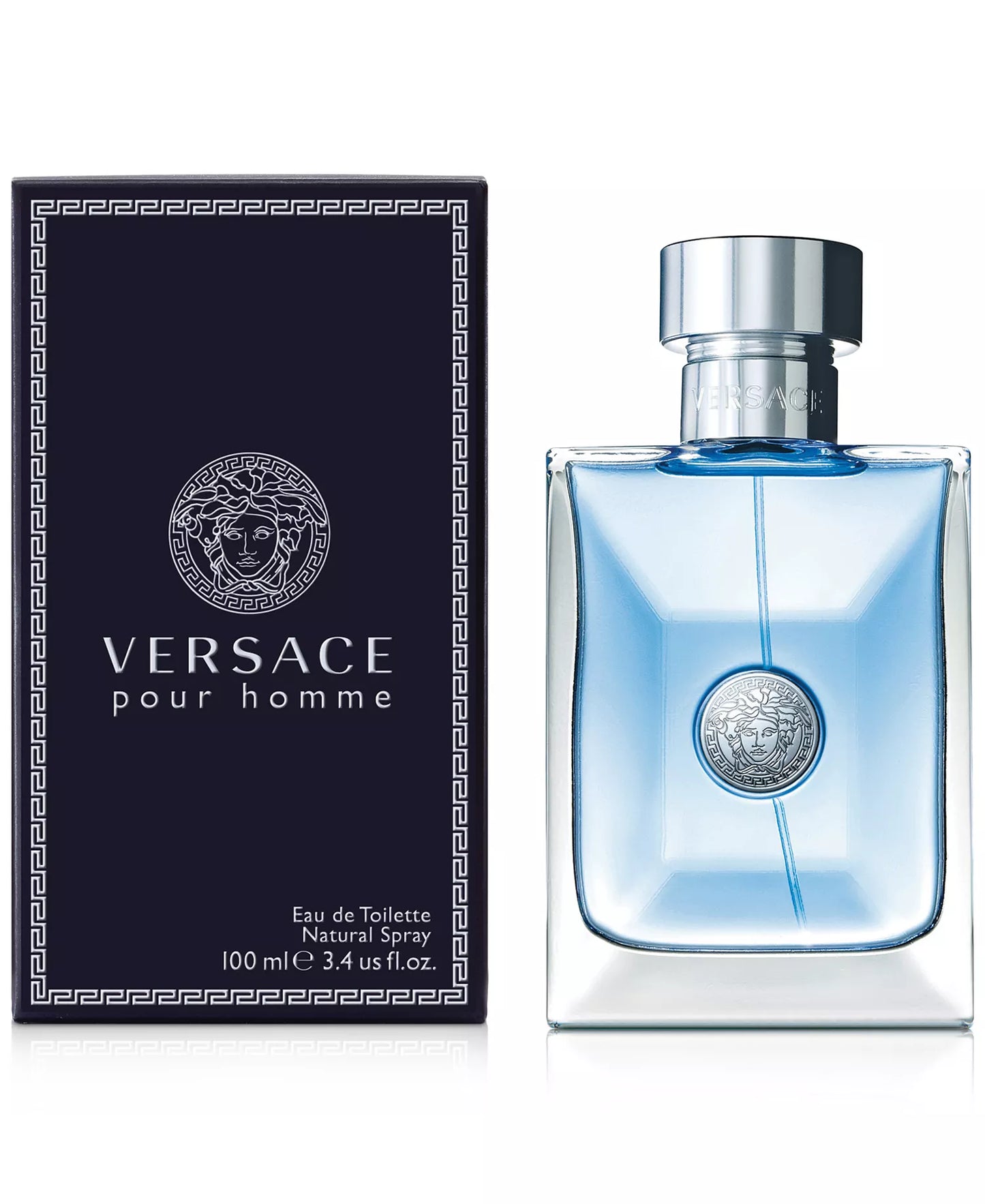 Versace Pour Homme Eau de Toilette Spray, 3.4 oz.