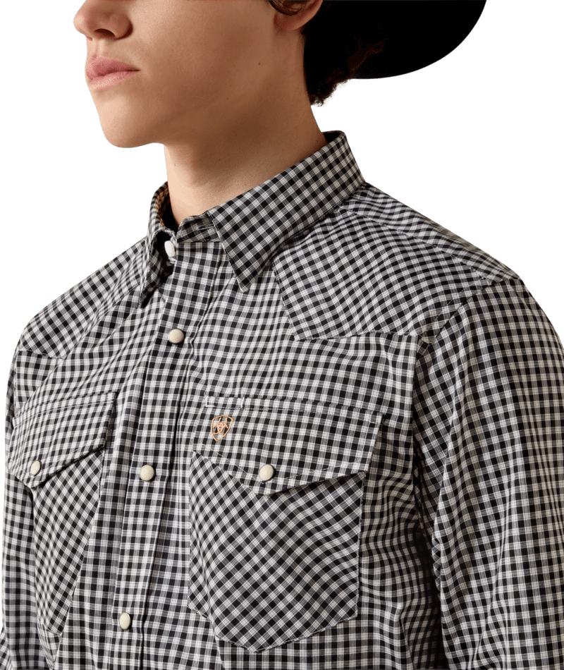 Ariat MNS Pro Series Willis Fitted Snap Shirt