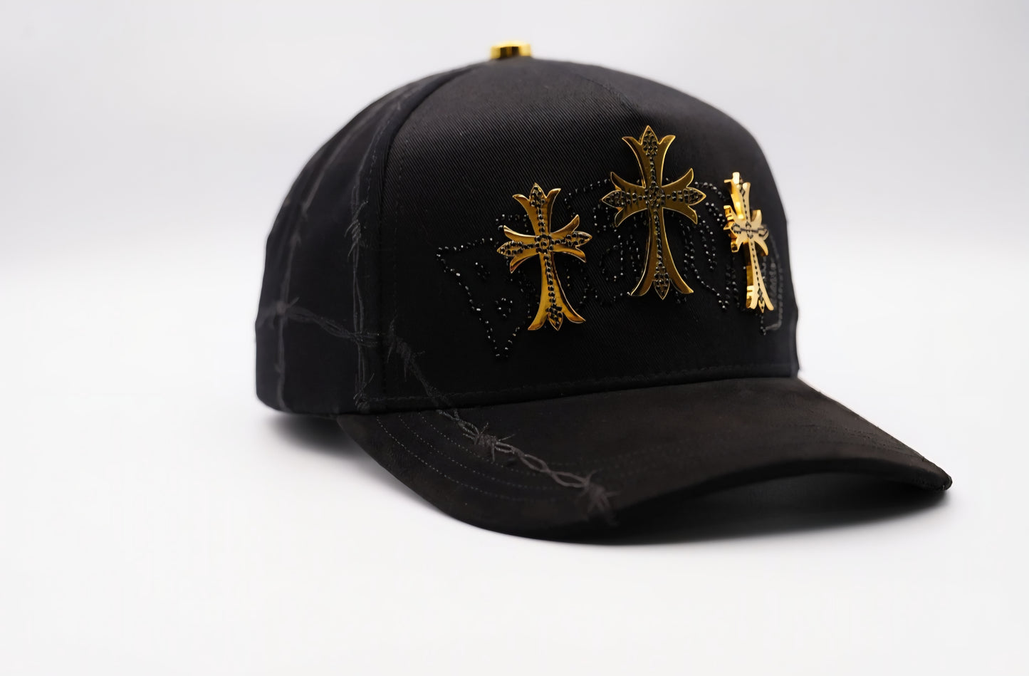 Big Boss Bendecido Gold Bélico Hat