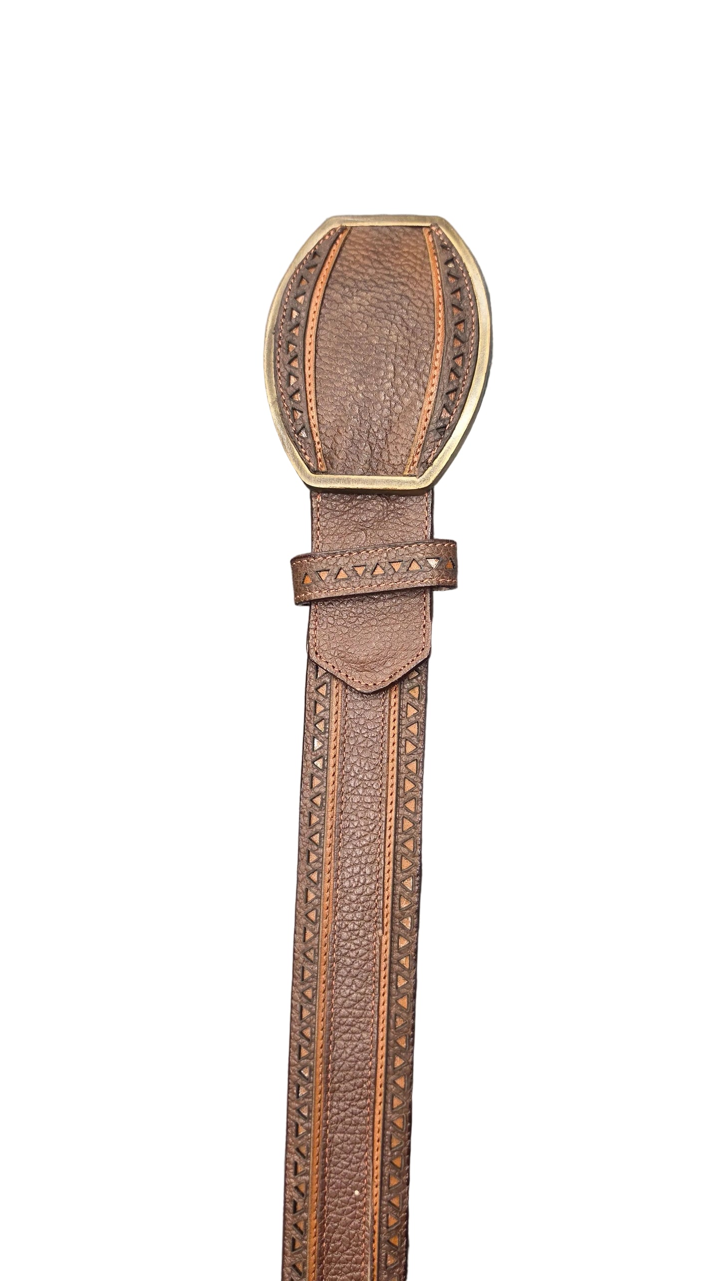 Los Altos Boots Belt Lazer Cut