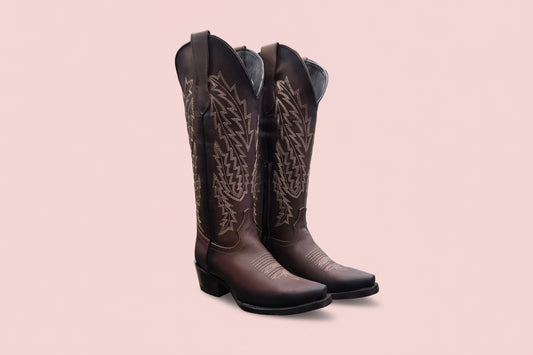 La Sierra Tall Boot Sniptoe Tabaco