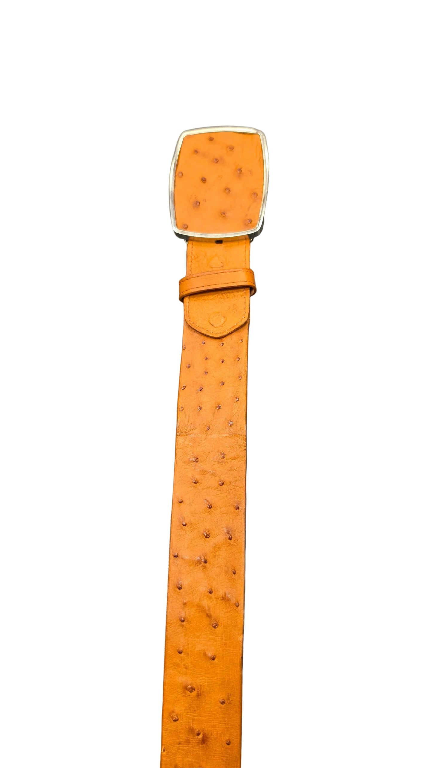 Los Altos Boots Ostrich Belt
