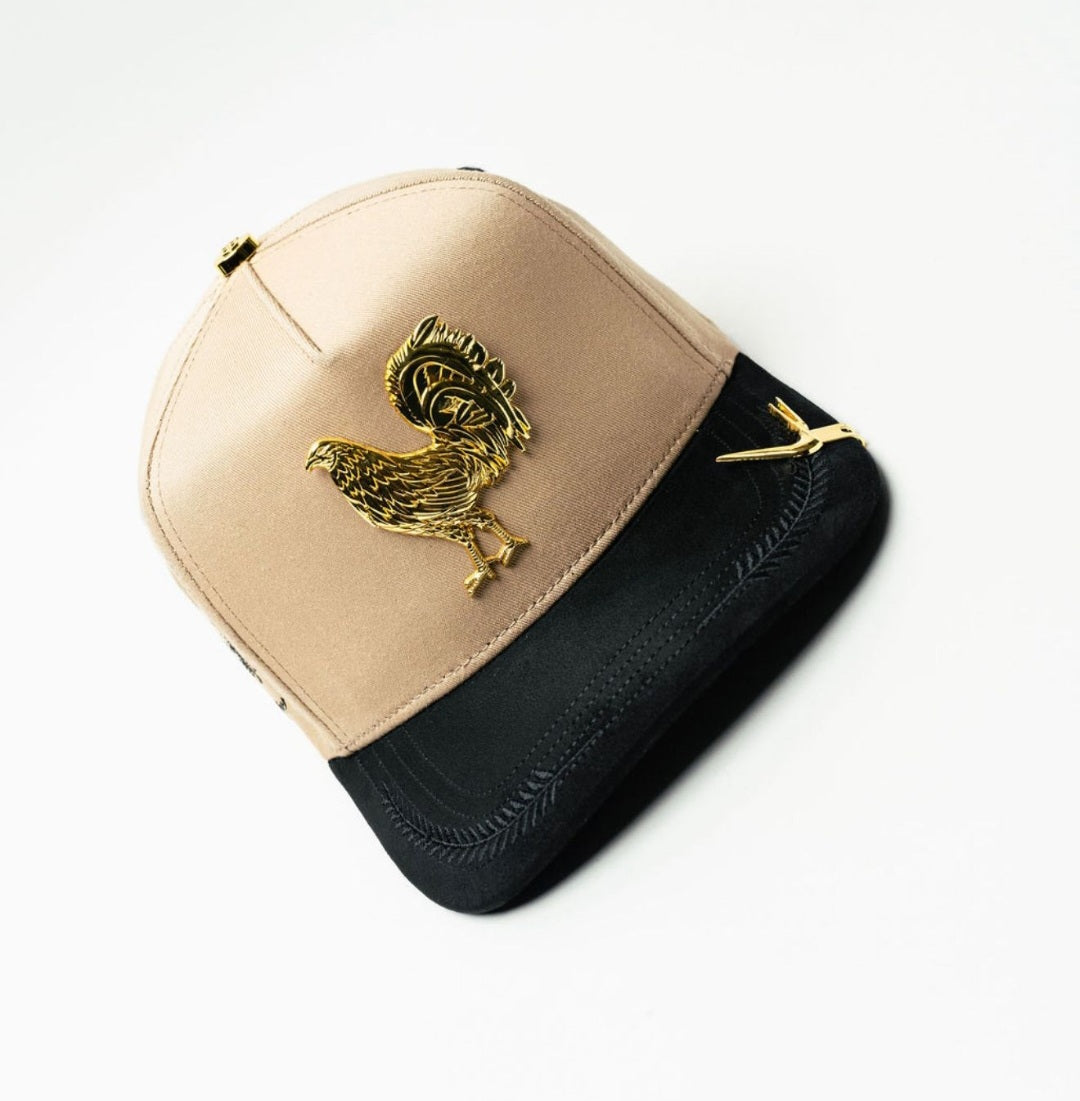 Big Boss Gallo Gallo De Oro Tan Bélico Hat.