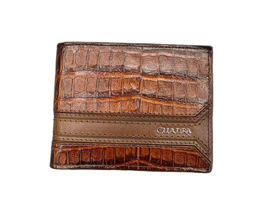 Cuadra Honey Croc Wallet