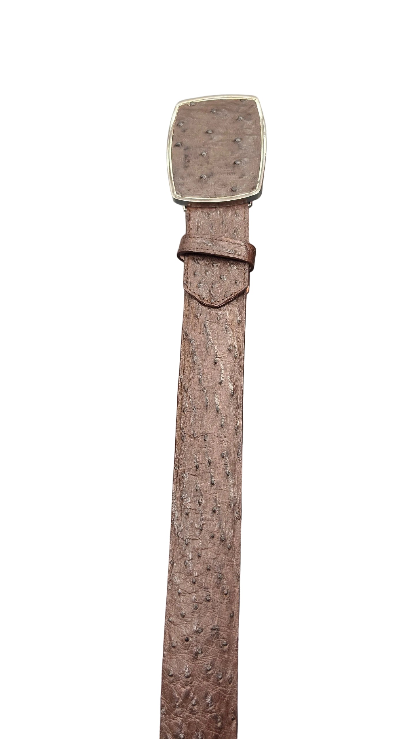 Los Altos Boots Ostrich Belt